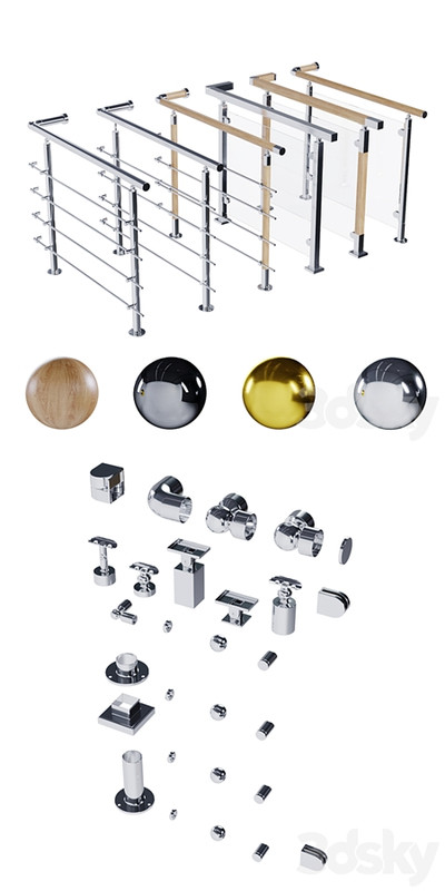 Stainless steel railing 01